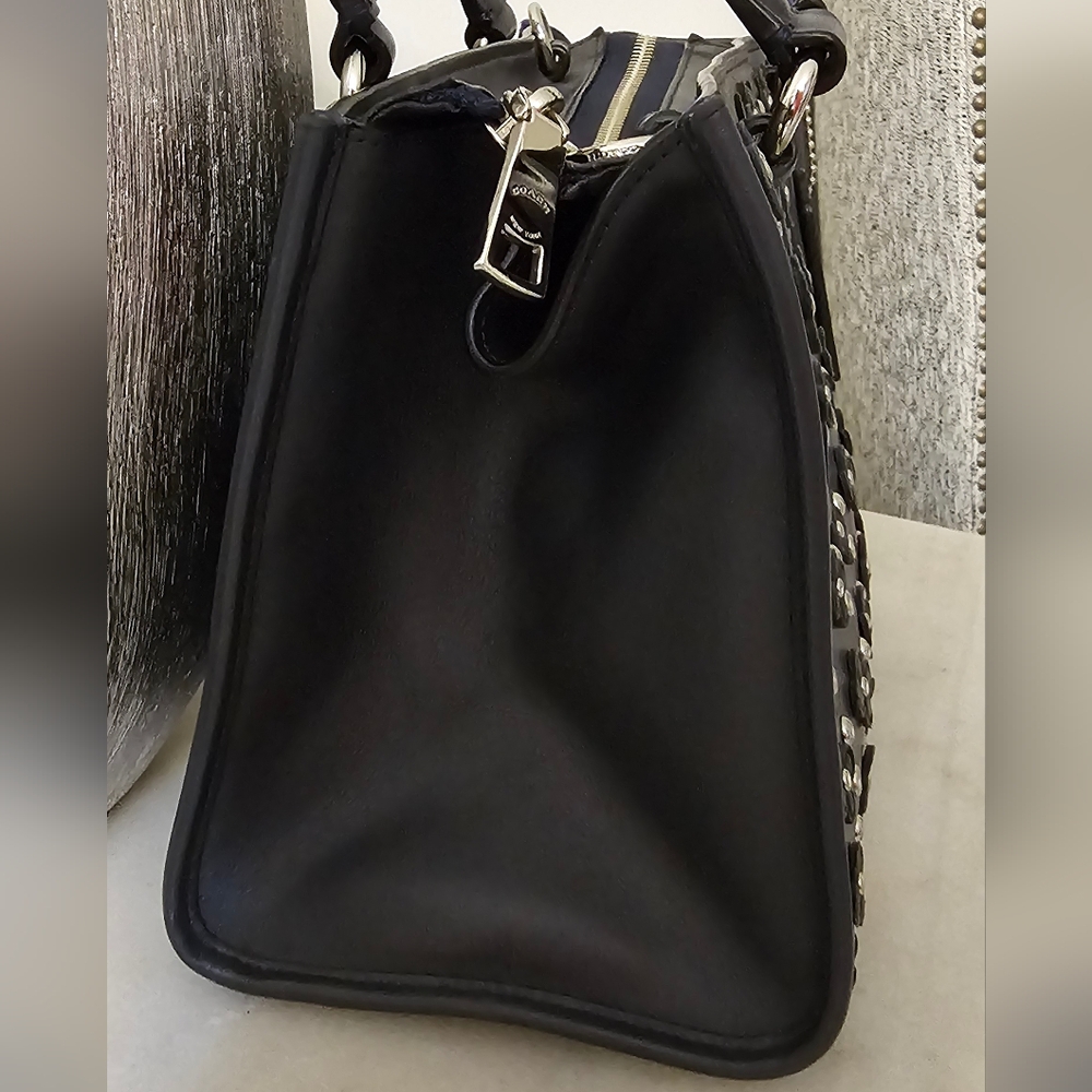 Coach Crosby Floral Rivets Mini Tote - Picture 11 of 15